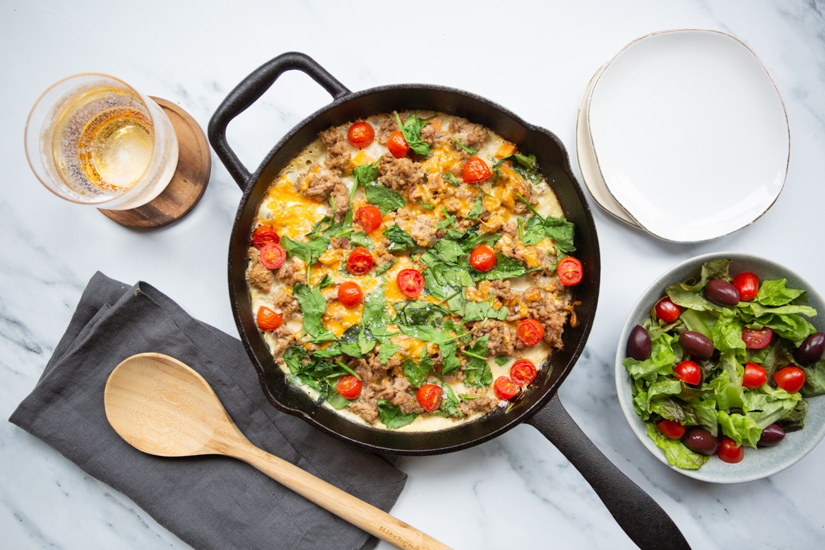 ground turkey breakfast casserole