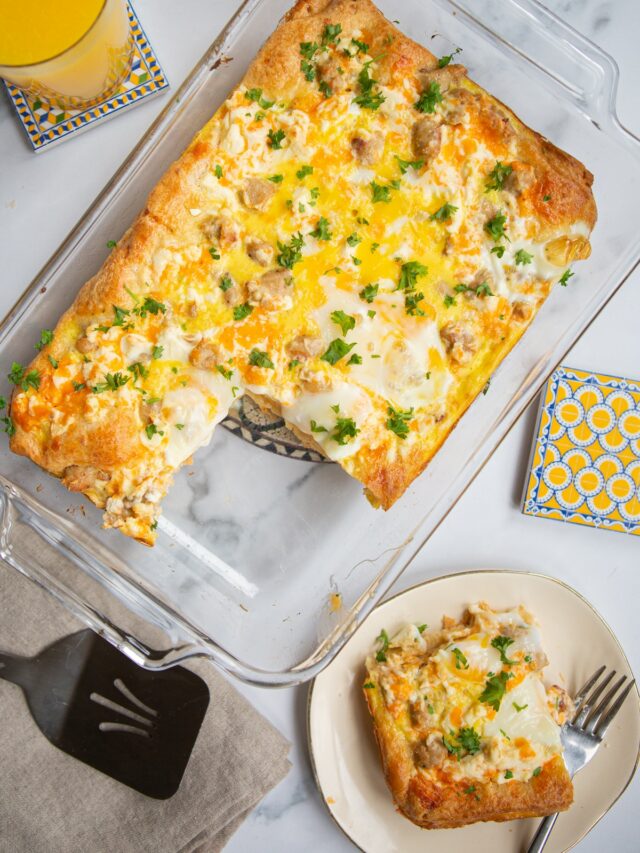 How To Make Sausage And Cream Cheese Casserole Golden Truffle