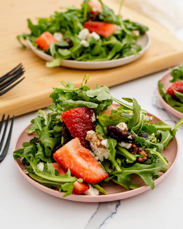 Strawberry Goat Cheese Salad Golden Truffle