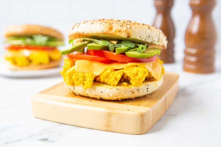 Avocado Bagel Sandwich Golden Truffle