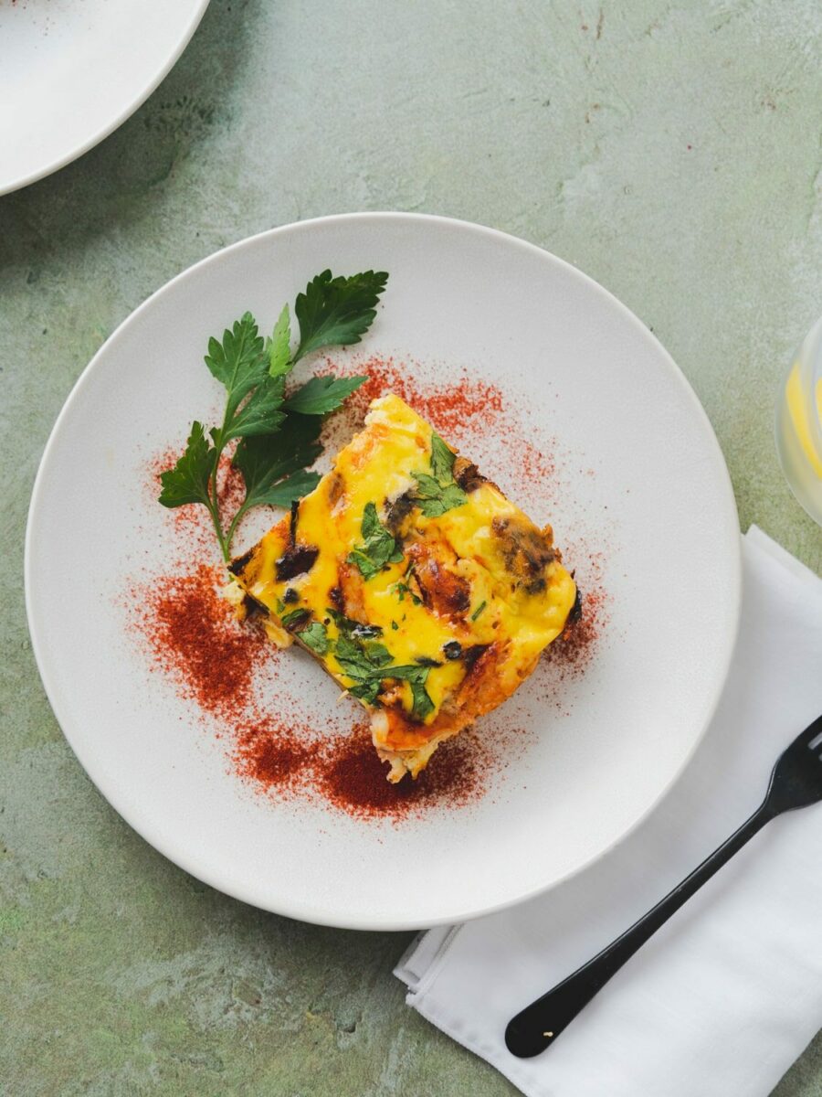 EASY Crab Frittata Golden Truffle