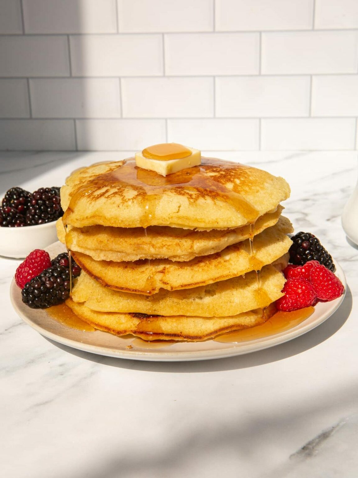 Pancakes Without Baking Powder Golden Truffle